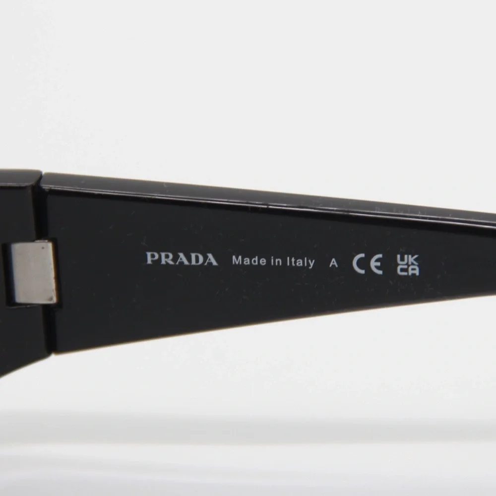 NEW PRADA PR25YS 1AB5S0 RUNWAY SUNGLASSES PRADA PR 25YS BLACK EYEWEAR SPR 25Y - Picture 12 of 14